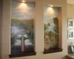 Master Bath Niches Mediterranean Murals